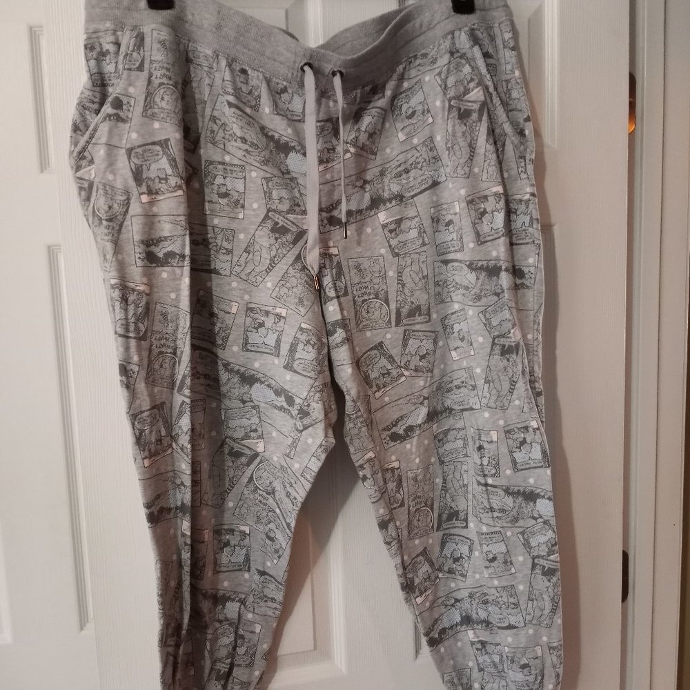 Disney 3X Winnie the Pooh Gray Sweatpants